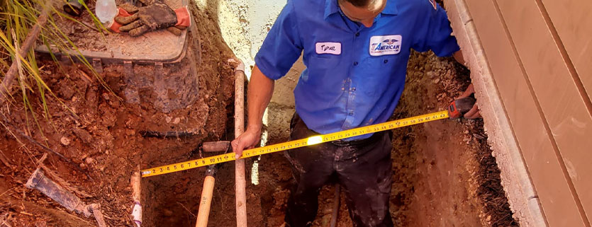 main water leak repair