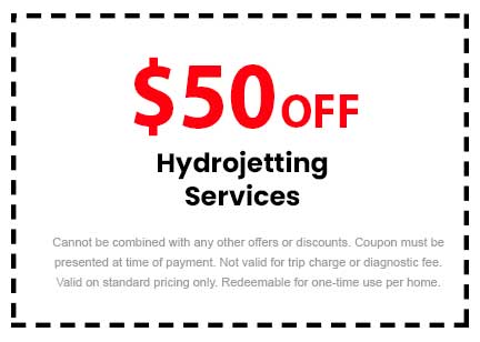 Discount on Hydrojetting Service