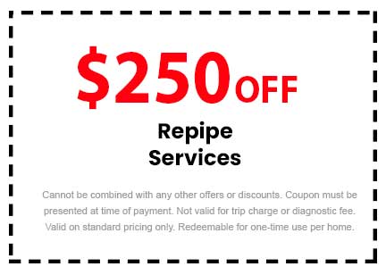 Discount on Repiping Services