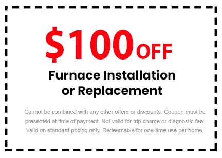 Discount on Furnace Installation or Replacement