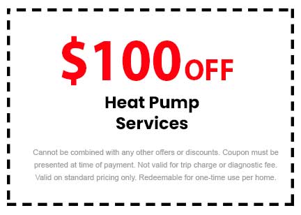 Discount on Heat Pump Services