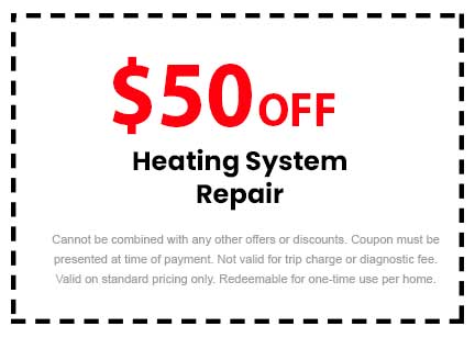 Discount on Heating System Repair